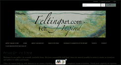 Desktop Screenshot of feltingart.com